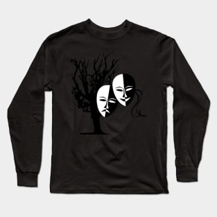 Hitchcock's Masks Long Sleeve T-Shirt